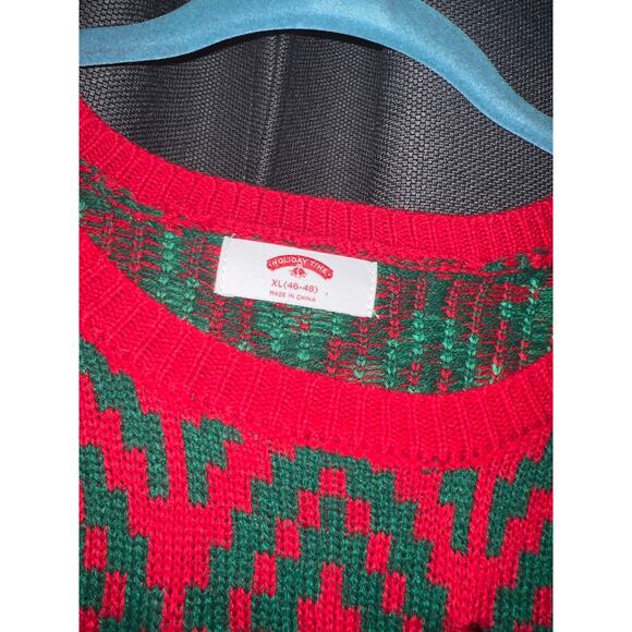 Ugly Christmas Sweater Xmas Size XL Llama - Picture 2 of 3